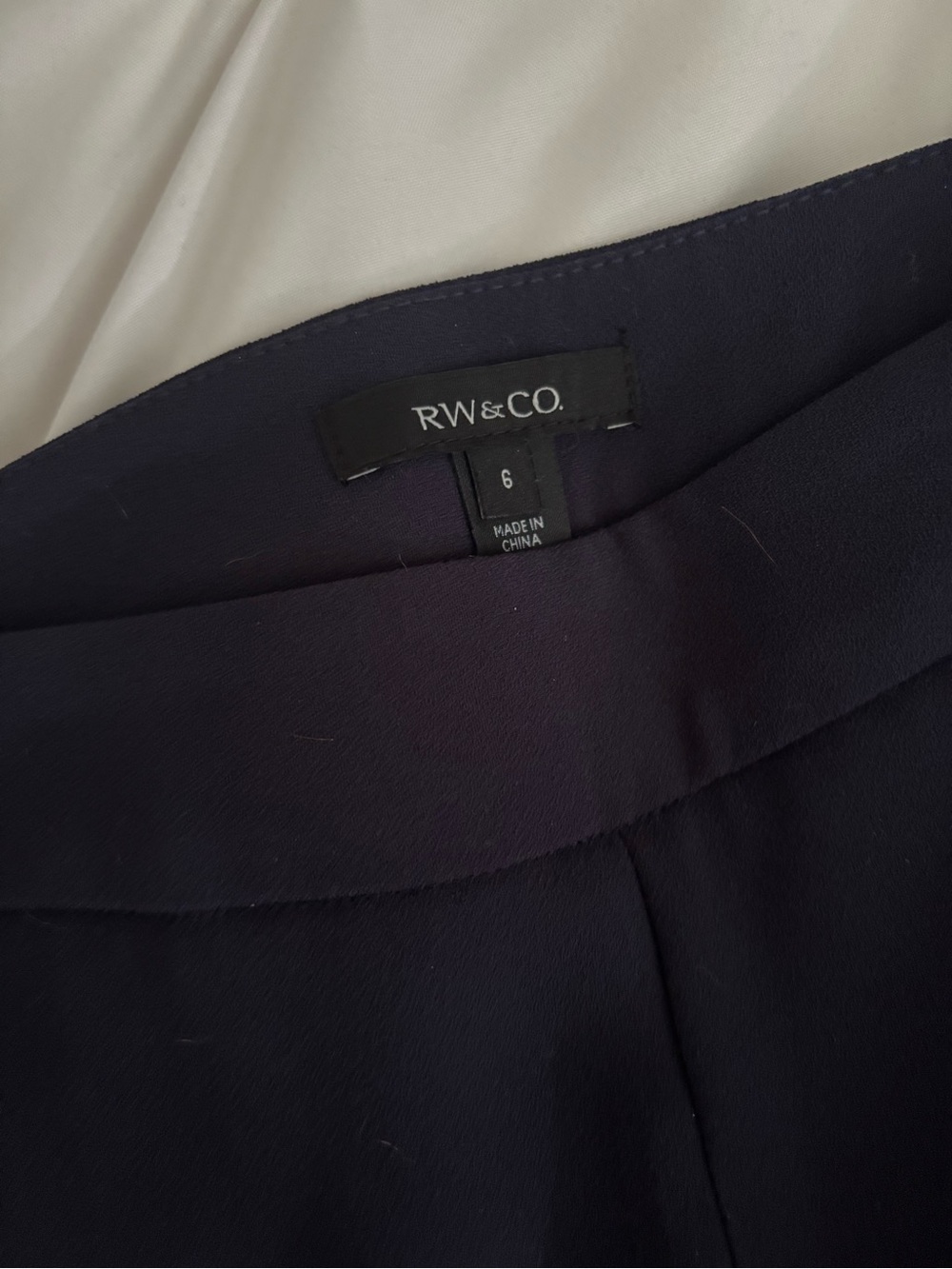 RW&CO. - Women's Black Tailored Ponte Trousers - Picture 3 of 5